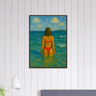 # all-groups - Back to the Horizon | Red Bikini Coastal Wall Art - Play By Print