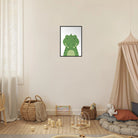 # all-groups - Crocodile – Minimalist Jungle Animal Art Print - Play By Print
