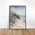 # all-groups - Windswept Shoreline Path – Coastal Art Print - Play By Print