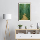 # all-groups - Bamboo Forest Path – Gouache Landscape Art Print - Play By Print