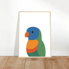 # all-groups - Rainbow Lorikeet – Australian Bird Art Print - Play By Print