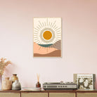 # all-groups - Minimalist Sun Print Boho Desert Landscape Wall Art - Play By Print