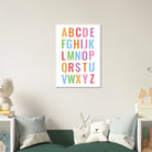 # all-groups - Bright Alphabet Poster – Colourful ABC Wall Art for Kids by Elena - Elena