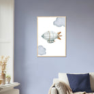 # all-groups - Vintage Airship Wall Art - Olga