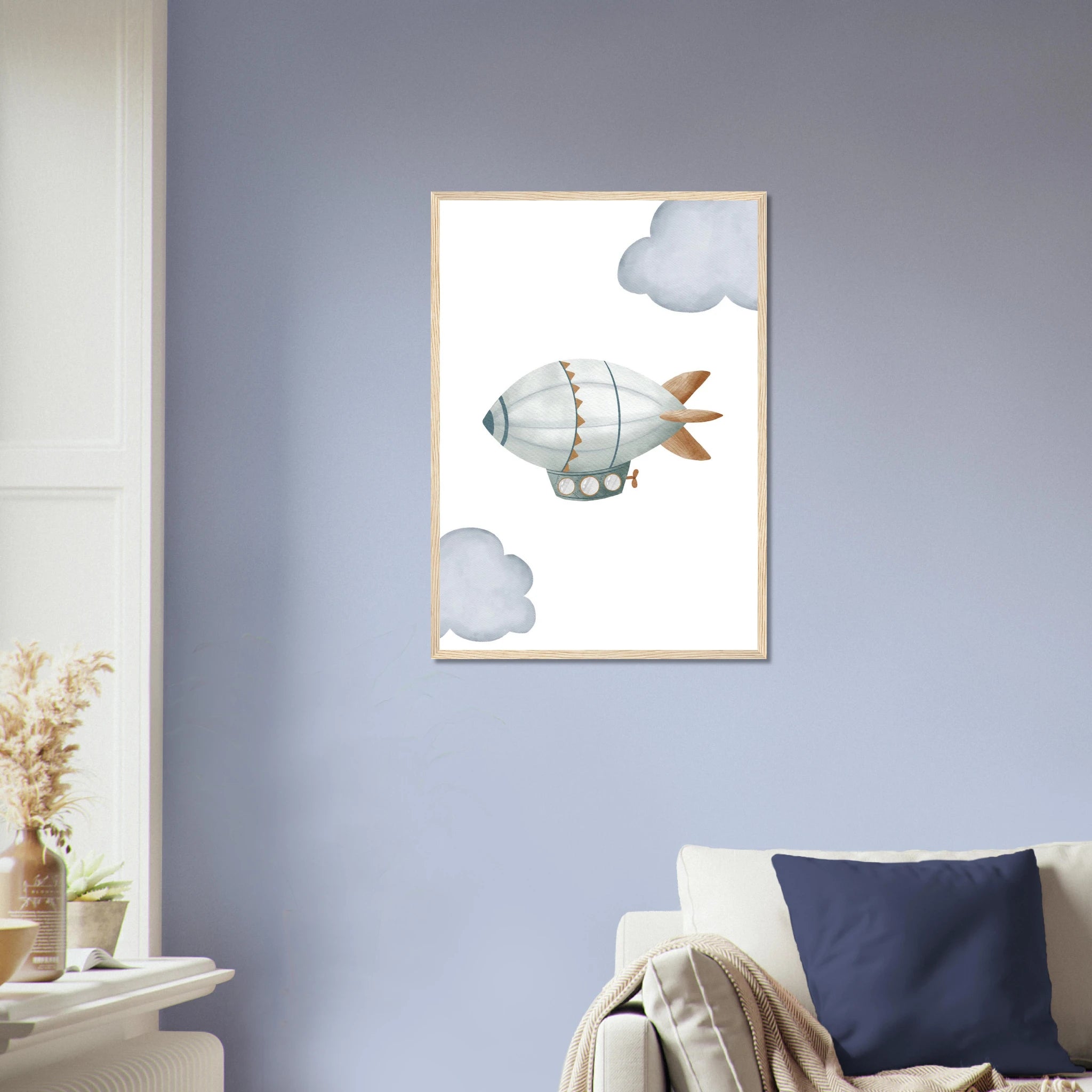 # all-groups - Vintage Airship Wall Art - Olga