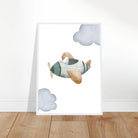 # all-groups - Green & Natural Wooden Airplane Wall Art - Olga