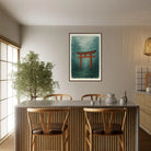 # all-groups - Torii Gate in Mist – Gouache Japanese Landscape Art Print - Play By Print