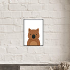 # all-groups - Wombat Nursery Print – Cute Australian Animal Wall Art - Play By Print