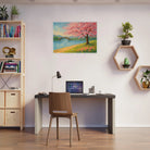 all-groups # - “Whispers of Spring” | Cherry Blossom Landscape - Play By Print