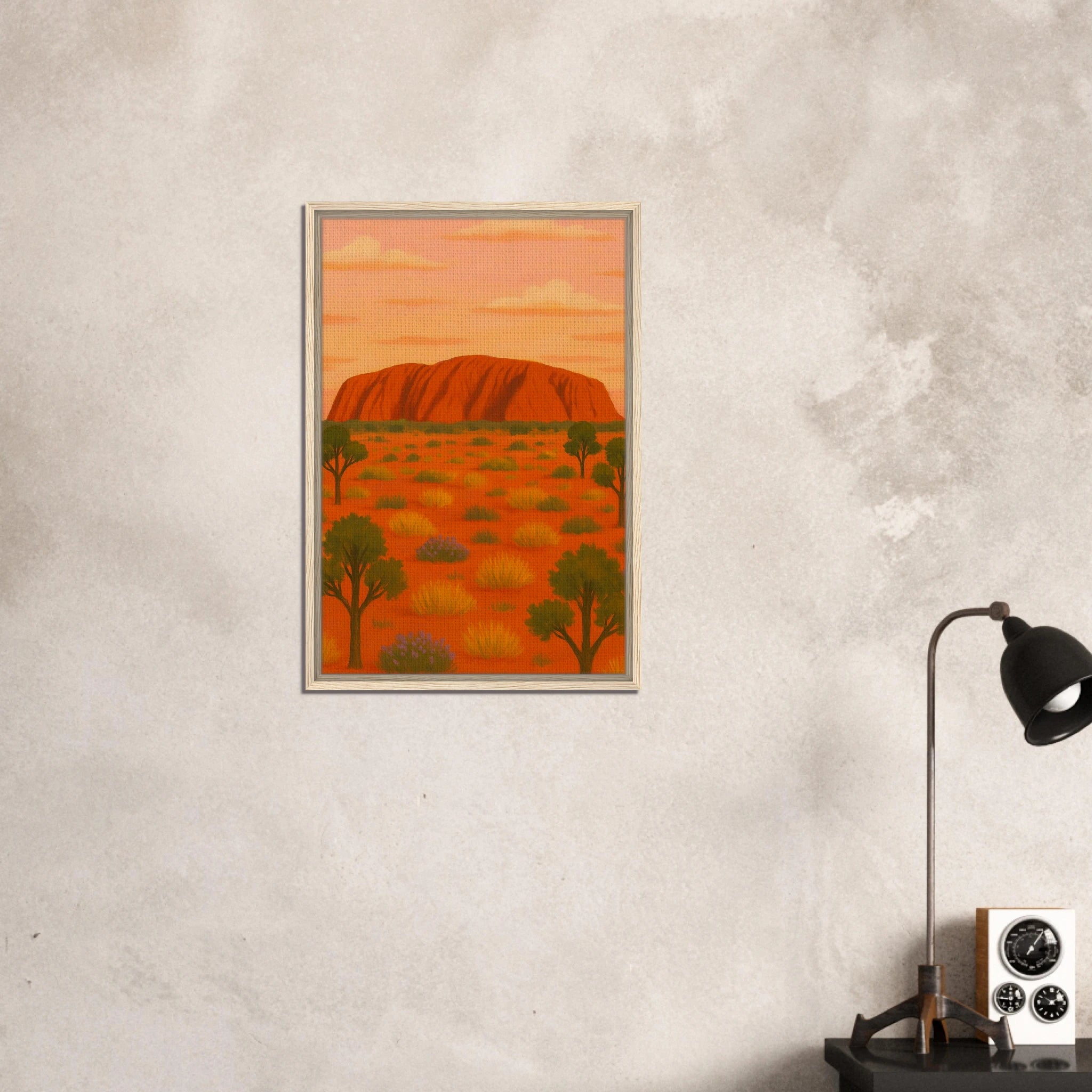 # all-groups - Uluru Dreaming – Australian Outback Canvas Wall Art - Play By Print