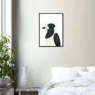 # all-groups - Magpie – Minimalist Australian Bird Art Print | Native Wildlife Poster for Home or Classroom - Play By Print