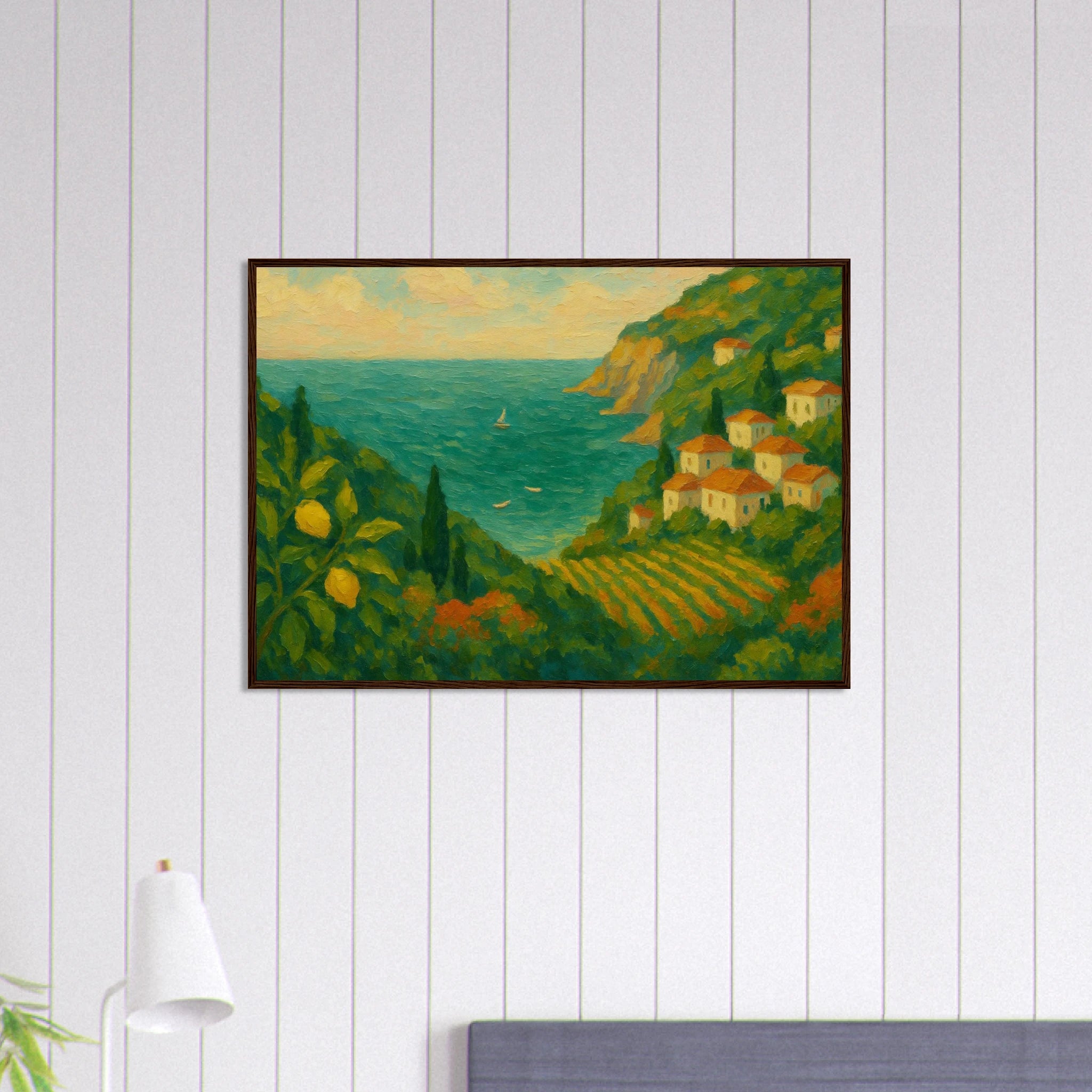 # all-groups - “Lemon Coast Daydream” | Amalfi-Inspired Coastal - Play By Print