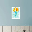 # all-groups - Ocean Beauty – Mermaid Watercolour Art Print 🧜♀️🌊 - Play By Print