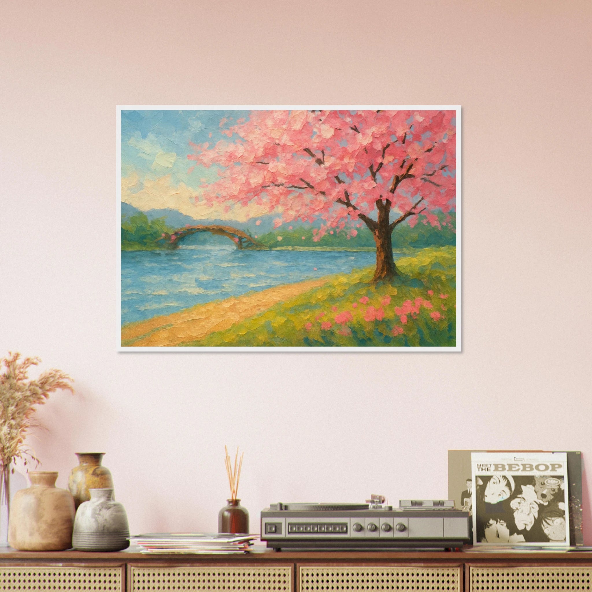 all-groups # - “Whispers of Spring” | Cherry Blossom Landscape - Play By Print