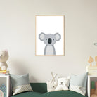# all-groups - Koala – Minimalist Australian Animal Art Print | Calming Nursery & Playroom Wall Poster - Play By Print