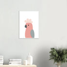 # all-groups - Galah – Minimalist Australian Bird Art Print | Pink Cockatoo Poster for Nursery or Classroom - Play By Print