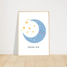 # all-groups - Dream Big Moon & Stars Poster | Cute Nursery Print with Inspirational Quote - Play By Print