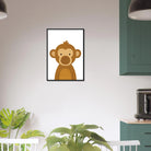 # all-groups - Monkey – Jungle Nursery Art Print - Play By Print