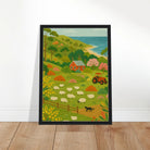 # all-groups - Coastal Sheep Farm – Australian Countryside Canvas Wall Art - Play By Print