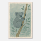 Unframed 40x60 cm 16x24″ - Cuddly Koala in the Eucalypts – Australian Nursery Art Print - Play By Print