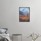 # all-groups - Misty Alpine Layers – Abstract Mountain Landscape Wall Art - Daisy