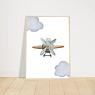 # all-groups - Vintage Wooden Propeller Plane Wall Art - Olga