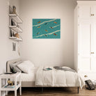 # all-groups - “The Paddle Out” Print | Retro Surfer Wall Art - Play By Print