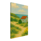 Canvas 40x60 cm 16x24″ - Coastal Beach Shack Canvas Wall Art - Play By Print