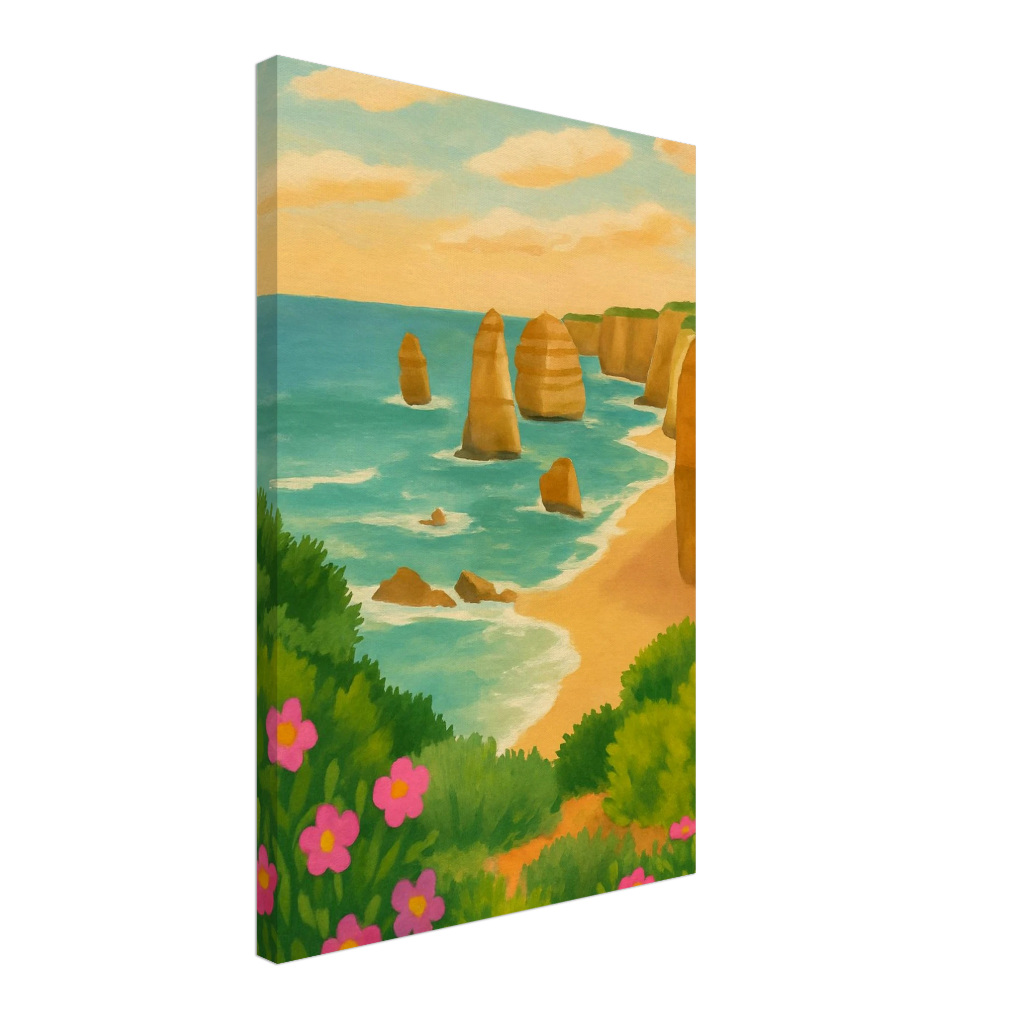 Canvas 40x60 cm 16x24″ - Twelve Apostles Coastal Canvas Wall Art - Play By Print