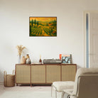 # all-groups - “Sunset Over Tuscany” | Golden Vineyard Landscape - Play By Print