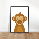# all-groups - Monkey – Jungle Nursery Art Print - Play By Print
