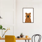 # all-groups - Quokka – Minimalist Australian Animal Art Print - Play By Print