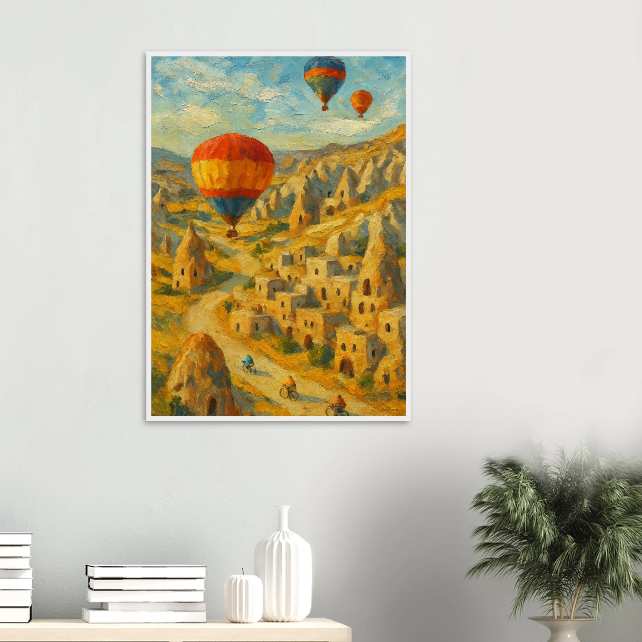 # all-groups - "Drifting Over Cappadocia" Print | Turkish Landscape Wall Art - Play By Print