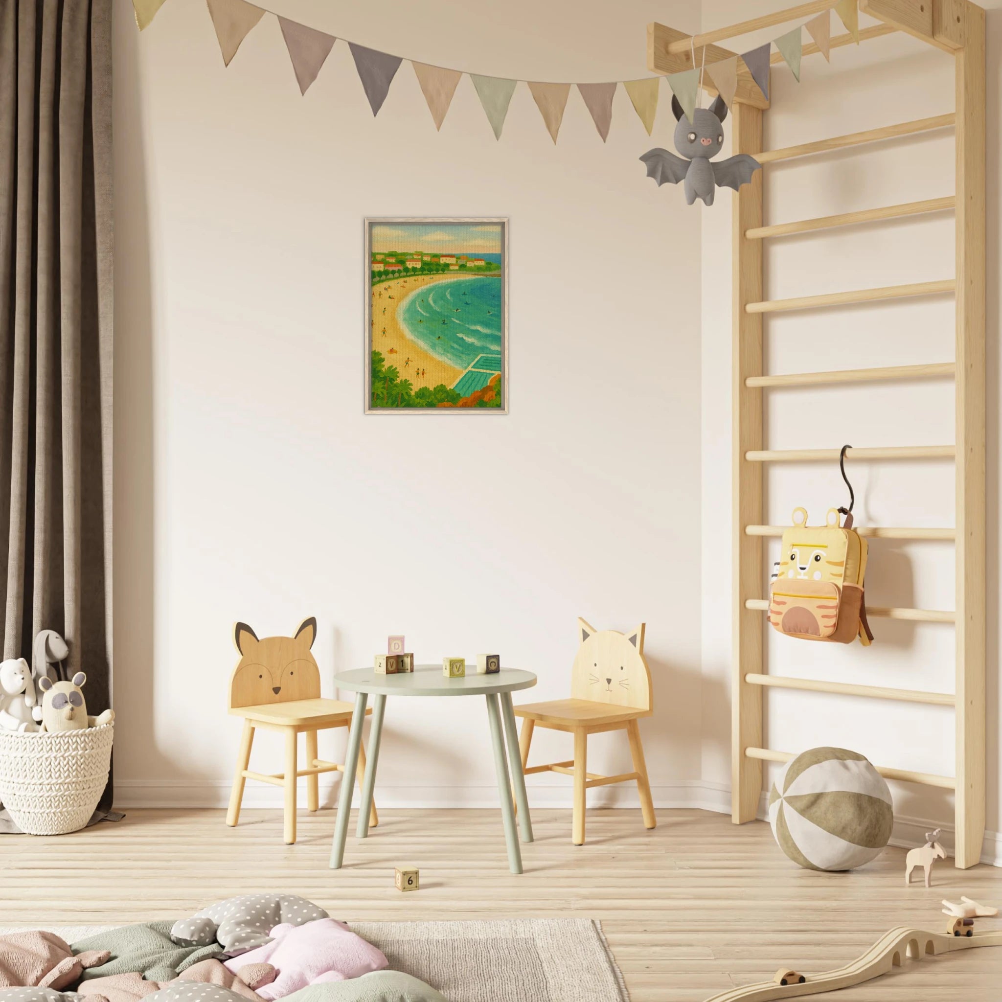 # all-groups - Bondi Beach Canvas Wall Art - Play By Print