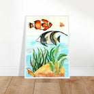 # all-groups - Underwater Friends – Tropical Fish Watercolour Print 🐟🌿 - Play By Print