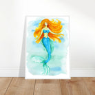 # all-groups - Ocean Beauty – Mermaid Watercolour Art Print 🧜♀️🌊 - Play By Print