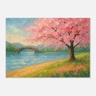 Unframed A2 (42 x 59.4 cm) - “Whispers of Spring” | Cherry Blossom Landscape - Play By Print