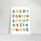 - Dinosaur Alphabet Poster | A–Z Dino-Themed ABC Print for Kids - CDT