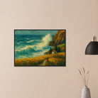 # all-groups - “Wild Coast” | Dramatic Ocean Wave Painting - Play By Print