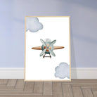 # all-groups - Vintage Wooden Propeller Plane Wall Art - Olga