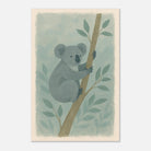 Unframed 60x90 cm 24x36″ - Cuddly Koala in the Eucalypts – Australian Nursery Art Print - Play By Print