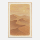 Wood frame 40x60 cm 16x24″ - Golden Haze – Soft Desert Dunes Wall Art Print - Play By Print