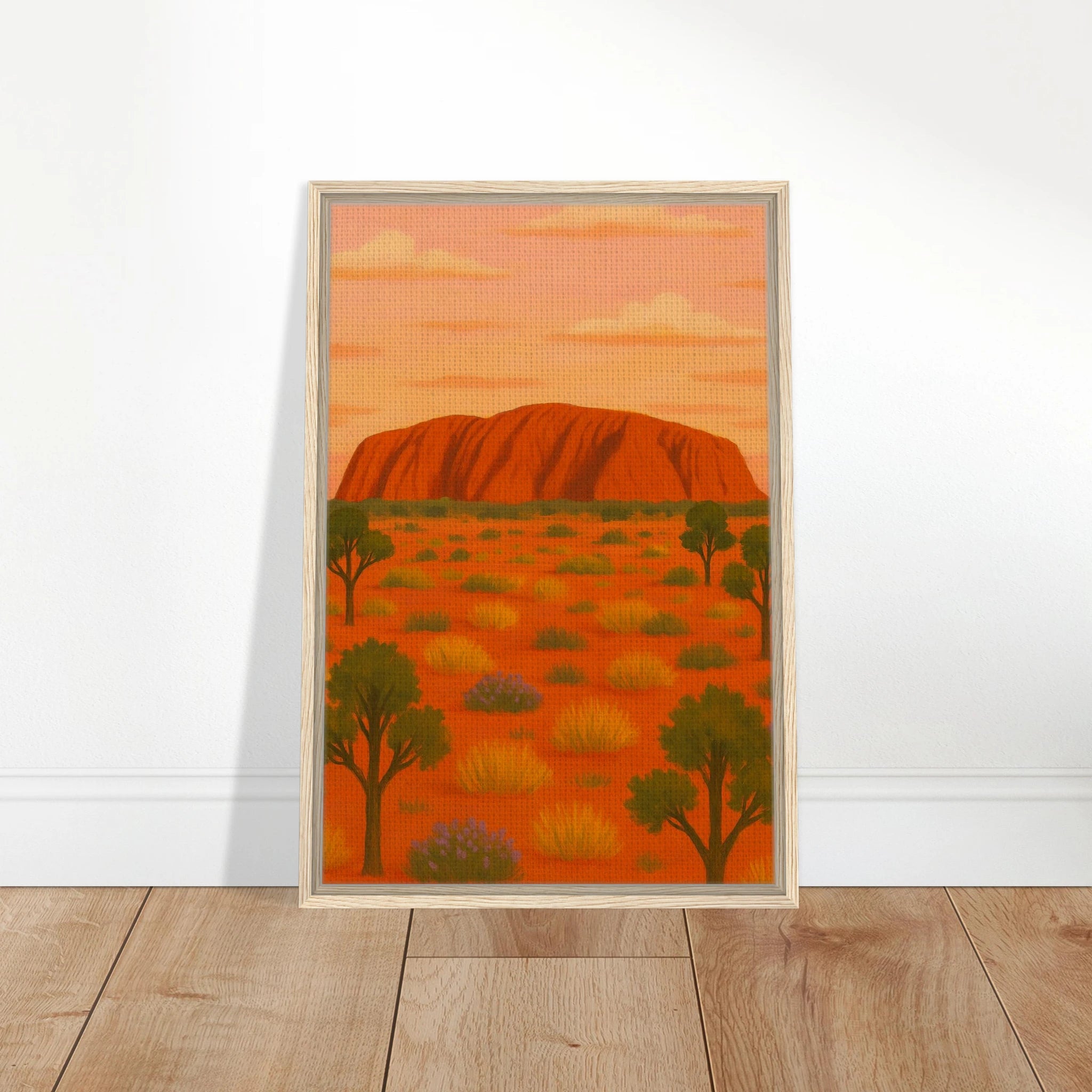 # all-groups - Uluru Dreaming – Australian Outback Canvas Wall Art - Play By Print