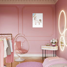 # all-groups - Watercolour Unicorn Turned & Rainbow Wall Art - Olga