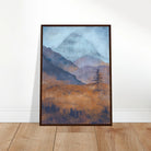 # all-groups - Misty Alpine Layers – Abstract Mountain Landscape Wall Art - Daisy