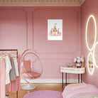 # all-groups - Watercolour Princess Castle Wall Art - Olga