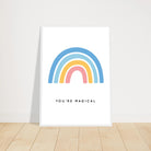 # all-groups - You’re Magical Rainbow Poster | Positive Nursery Wall Art - Elena