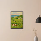# all-groups - Coastal Dairy Farm – Country Landscape Canvas Wall Art - Play By Print