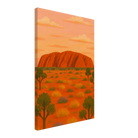 Canvas 40x60 cm 16x24″ - Uluru Dreaming – Australian Outback Canvas Wall Art - Play By Print