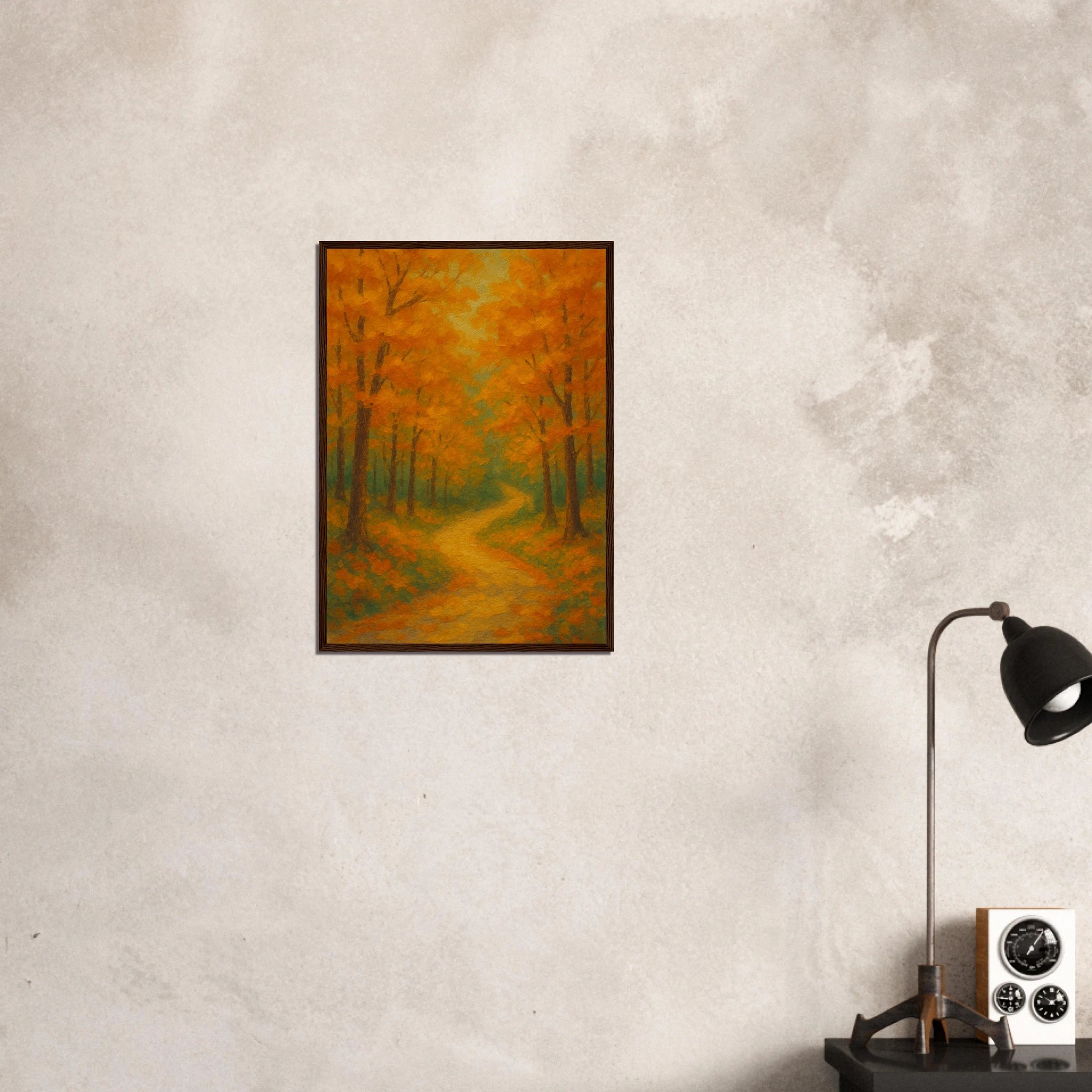 # all-groups - Golden Autumn Pathway Wall Art | Tranquil Woodland - Play By Print